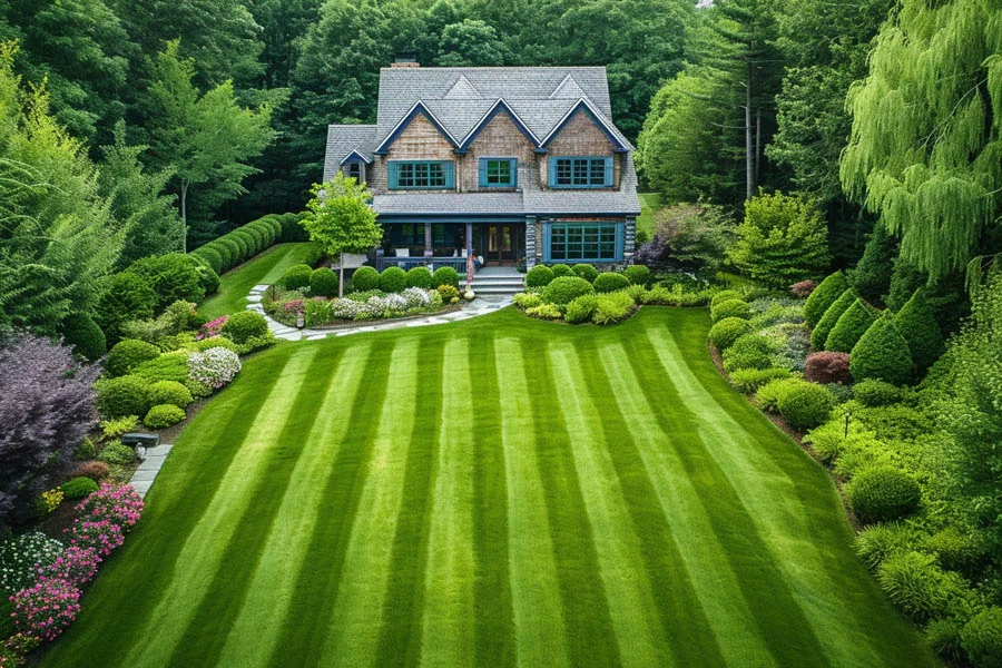 self-propelled lawnmower